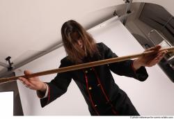 JAKUB STANDING POSE WITH SPEAR